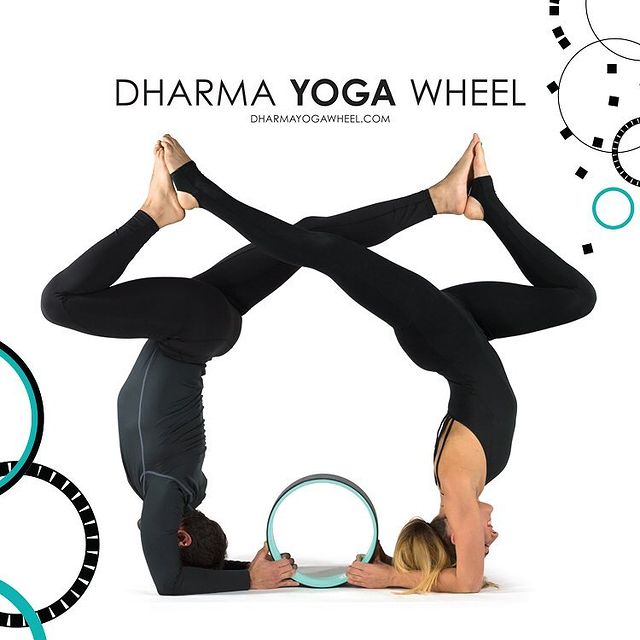 Dharma Yoga Wheel - Banner Design and Photography